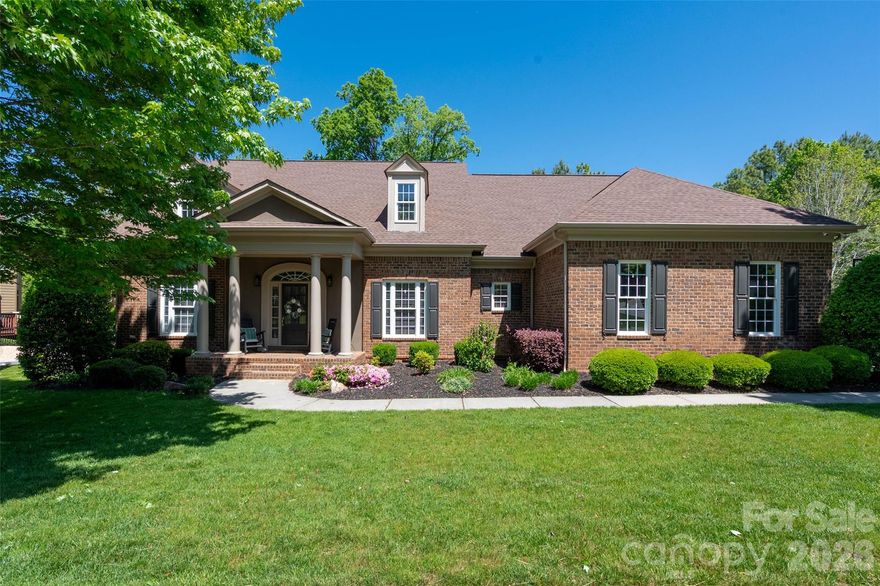 Welcome home to this picture-perfect, move-in ready home in the heart of Bridgemill is truly immaculate, offering 3 bedrooms and 3.5 baths with an exceptional floor plan designed for both refined living and effortless entertaining. Beaming with natural light throughout, every space feels warm, inviting, and elegantly appointed.

The spacious kitchen serves as the heart of the home, featuring a stunning T-shaped island that flows seamlessly into a breathtaking keeping room with a soaring cathedral ceiling—an ideal setting for gatherings. Appointed with stainless steel appliances, exquisite crown molding, and timeless finishes, this space blends beauty and functionality. The formal dining room is equally impressive, showcasing a tray ceiling, crown molding, and classic picture frame detailing.

The inviting family room offers custom built-ins and a cozy gas fireplace, creating the perfect place to unwind. The expansive primary suite, conveniently located on the main level, features a double tray ceiling and serene views of the beautifully landscaped backyard. The luxurious en-suite bath includes a large Jacuzzi tub, separate shower, and two oversized walk-in closets.

Upstairs, a versatile bonus room with a full bath provides the flexibility for a guest suite, private retreat, or an easy conversion to a fourth bedroom.

Step outside into your own private outdoor oasis, perfectly situated on a large corner lot on a quiet cul-de-sac street. The fully fenced yard offers both privacy and charm, complete with a spacious deck, patio, and expansive pool deck. The new heated saltwater pool elevates the experience, creating a resort-style retreat right at home—ideal for relaxing or entertaining in style.

Wonderful community w/resort-style amenities, including clubhouse, two pools, a fitness center, tennis, pickleball, basketball, sand volleyball, nature trails and three pocket parks provide something for everyone Carolina living at it's finest!