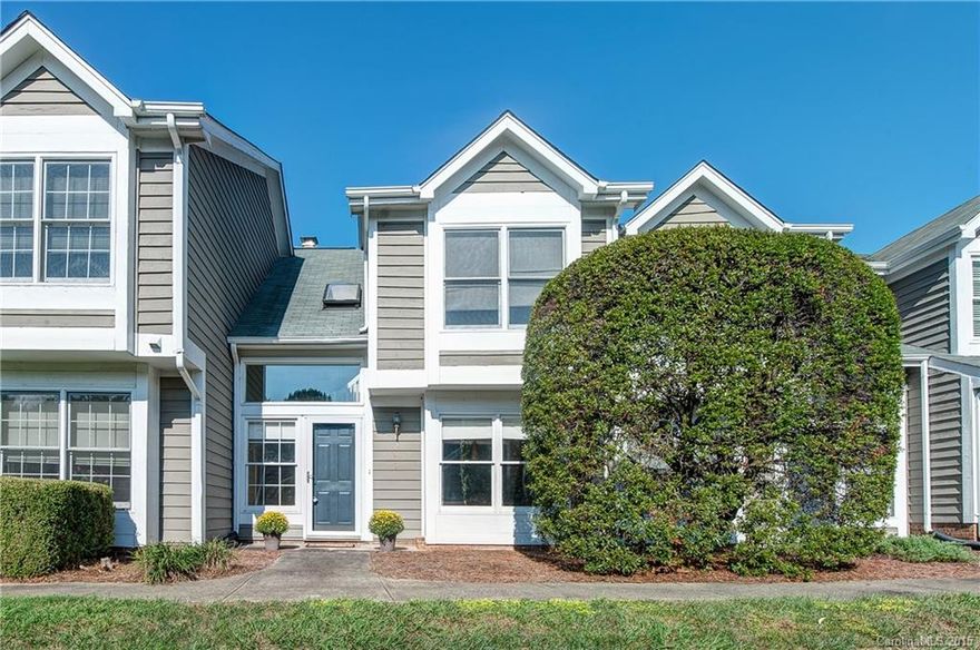 Beautiful condo conveniently located off Park Road near shopping & dinning. Floorplan is open & boasts an abundance of natural light. Kitchen is spacious offering granite counters & stainless steel appliances. Living room features brick wood burning fireplace and built-ins. Master Suite is large & features granite vanity & step-in garden tub/shower. Secondary bedroom is spacious with private bath. Fenced-in tile patio. Great community amenities!