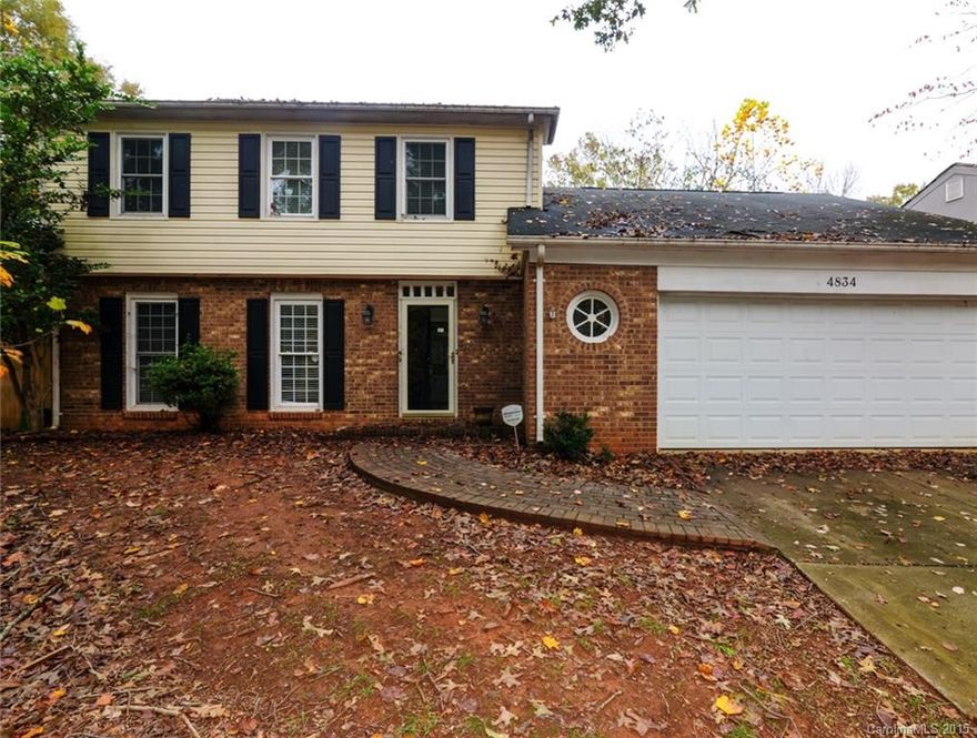 Charming 2 story home located on 0.25 acres in Raintree subdivision! Great location close to shops, dining, & more. Updated kitchen features granite counters, New stainless steel appliances, & cabinets. Wood burning fireplace in den creates a cozy ambiance at night! Spacious living room is great for indoor entertaining. Large windows throughout allow for plenty of natural light. Updated bathrooms. Laminate wood floors throughout majority of main. Oversized 2 car garage. Schedule to see it today!