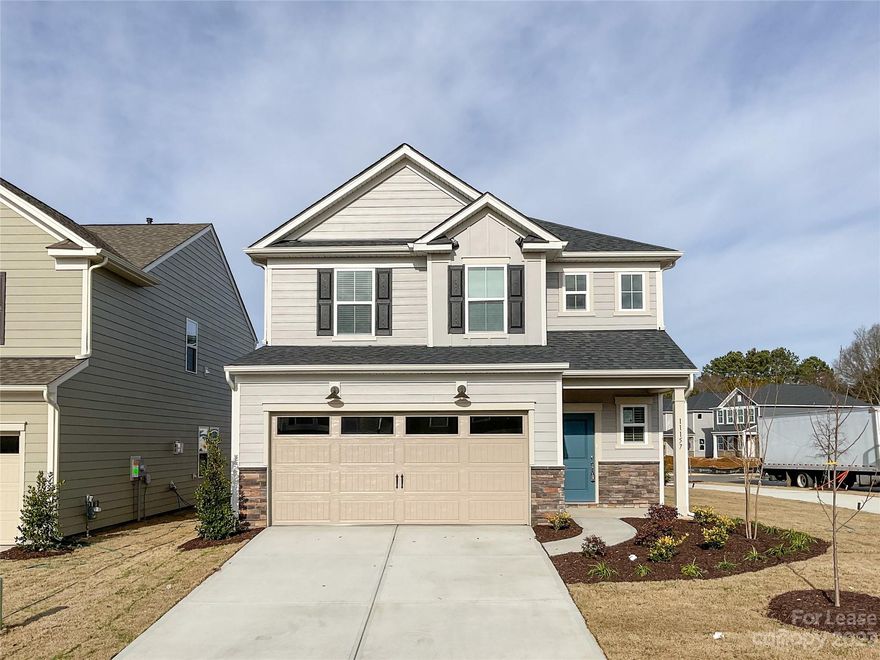 Introducing the epitome of modern living at this stunning 4 beds, 3 baths brand new construction sits on a corner lot in Parkside Crossing in Charlotte. Step inside to discover LVP flooring downstairs, adding a touch of luxury to your everyday living. Upstairs, plush carpeting awaits, providing comfort and warmth. The kitchen is every chef's dream, equipped with SS appliances that combine style and functionality. The large loft area upstairs provides the perfect space for relaxation or entertainment, accommodating a variety of needs. Retreat to the expansive primary bedroom and indulge in the luxury of a large walk-in closet. The primary bath features double vanities, adding convenience during busy mornings, and a walk-in shower, offering a spa-like experience. Enjoy the convenience of a spacious walk-in laundry room upstairs, making laundry tasks a breeze. This home is the perfect opportunity to embrace a modern lifestyle. Resident Placement Only. Home to be managed by owner.