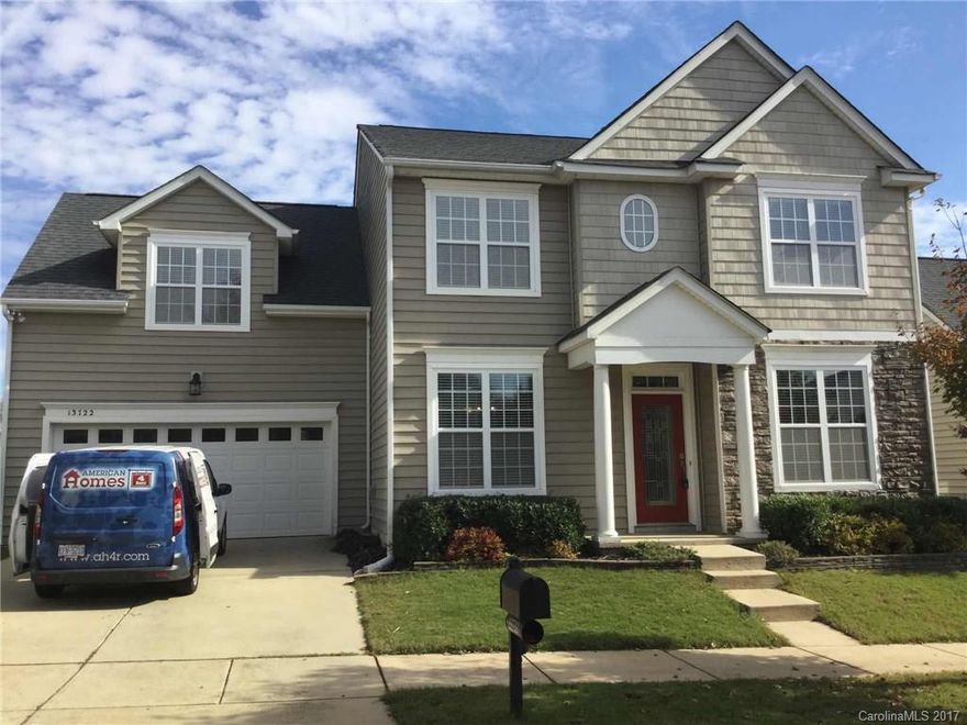 This spacious two story home has 4 bedrooms, 2.5 bathroom. It features an open floor plan and wood flooring. The kitchen has a walk-in pantry, breakfast bar, eat-in kitchen area and all appliances. The master suite has two walk in closets and the master bath has dual sinks, an oversized tub with separate shower. Enjoy entertaining indoors near the cozy fireplace. This home is move in ready