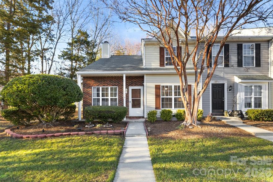 Tucked into one of Charlotte’s most convenient corridors, this beautifully updated end-unit townhome offers the kind of comfort and functionality that makes everyday living feel effortless.
From the moment you step inside, you’ll notice the updated luxury vinyl plank flooring flowing throughout the main level, up the stairs, and into the upstairs hallway — creating a seamless, modern look that’s both stylish and easy to maintain. Updated lighting adds a fresh, contemporary feel throughout the home.
The main bedroom and secondary bedroom (currently styled as a home office) feature newly replaced carpet, bringing warmth and comfort where it matters most.
With three bedrooms and two full baths, the layout offers flexibility for working from home, hosting guests, or simply spreading out and enjoying your own space.
As an end unit, you’ll appreciate the added privacy and natural light. In the back, a dedicated storage room provides that extra space everyone needs — whether for seasonal décor, tools, or outdoor gear.
And when it’s time to unwind? The community pool is just steps away, offering a place to relax, cool off, and enjoy Carolina summers.
Located in the 28273 area, you’re minutes from shopping, dining, major highways, and everything that makes living in Charlotte so convenient.
This isn’t just a townhome. It’s low-maintenance living with thoughtful updates in a location that keeps you connected.