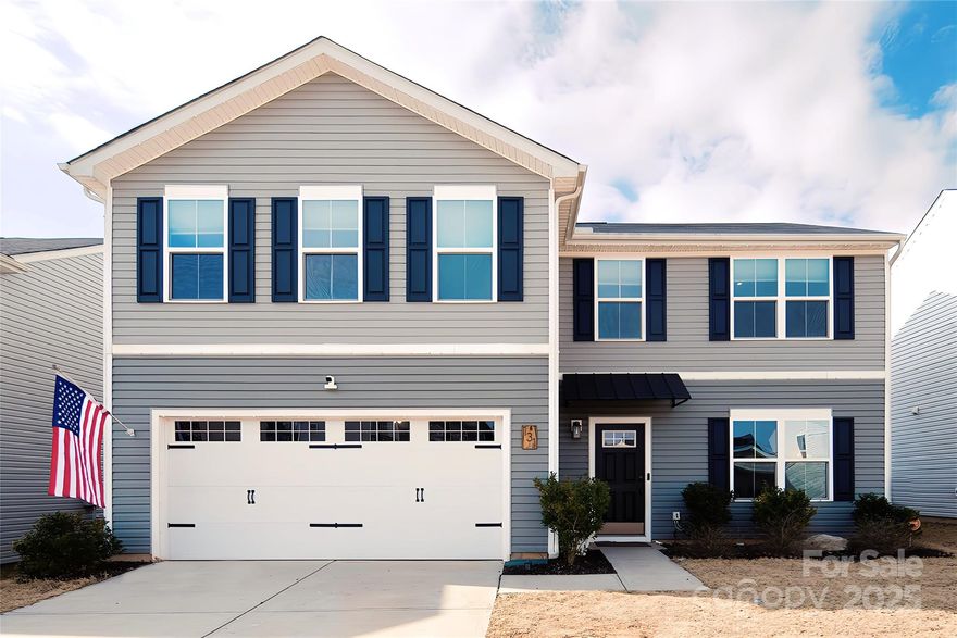 Community in the front, seclusion in the back! This home offers convenience, comfort, and tranquility. Built in 2021, this beautiful home is packed with thoughtful features and modern amenities. Perfectly situated with access to I-77, 115, Troutman, and Mooresville, this large lot backs up to the serene beauty of Weather’s Creek, offering peace and privacy. A modern fence adds style and seclusion to the backyard. The property includes a vegetable garden to grow your own produce, an outdoor tool shed, and a work space in the garage. The home includes a baker’s pantry, custom backsplash, and luxurious leathered granite countertops. The builder upgraded electrical systems include an outdoor hookup for workshops, and the garage has enhanced freezer and refrigerator capacity. This home is a rare combination of modern upgrades, outdoor space, and an unbeatable location. Don’t miss out on this incredible opportunity.