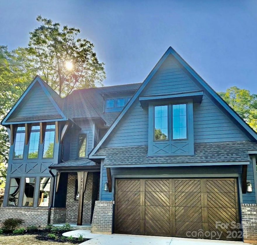 Stunning 5 b/room home in Plaza Midwood, close to everything that Midwood has to offer! Enter into a large foyer with expansive windows that flood the interior w/natural light, illuminating the sleek modern design w/carefully curated details. The heart of this home - its open-concept living area, where a chef's kitchen awaits with top-of-the-line appliances. The living room beckons with soaring ceilings! Upstairs, the primary suite offers a haven of tranquility, boasting a luxurious ensuite w/soaking tub and so much more! Additional bedrooms provide flexibility for family, guests or a dedicated home office. A large bonus room offers a flexible place to relax or have fun. Enjoy outdoor living with a covered deck & large patio. This Plaza Midwood home offers the ultimate urban lifestyle for those who appreciate style, convenience & the vibrant spirit of city living.