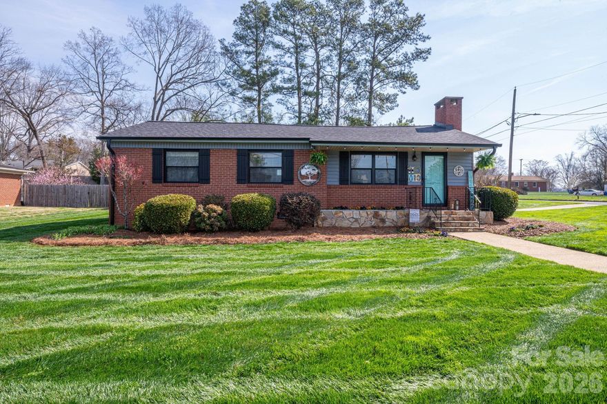 Step into timeless charm with this impeccably maintained brick ranch that blends classic construction with thoughtful updates. This inviting home provides comfortable living spaces, durable brick exterior and the peace of mind of a new roof. Pride of ownership shines throughout making this property truly move-in ready. Outside, the property continues to impress where a powered outdoor storage building offering perfect space for tools, hobbies or workshop, even a camper charging station. Pet lovers will appreciate the fenced run with concrete pad. Another feature is the spacious 16' diameter x 48" depth above ground pool, complemented by custom walkways, steps and quarter-wrap deck that creates the perfect setting for entertainment. Don't miss the opportunity to make it yours.