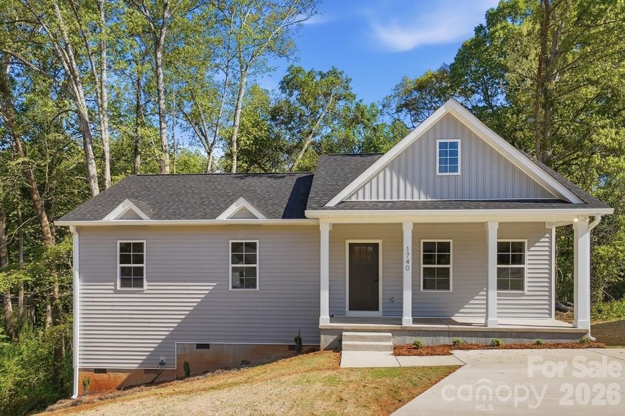 Nestled in the established Northwood Acres community of northeast Gastonia, this thoughtfully designed new construction home delivers modern comfort with timeless appeal. Situated on a quiet cul-de-sac, the property offers inviting outdoor spaces including a covered front porch, private rear deck, and a tucked-away backyard ideal for relaxing or entertaining.

Inside, the home showcases a light-filled, open layout enhanced by natural-oak inspired LVP flooring and curated designer finishes throughout. The kitchen serves as the heart of the home, featuring quartz countertops, generous cabinetry, a large pantry, and plenty of workspace, all seamlessly connected to the living and dining areas for easy everyday living.

The split-bedroom design provides a private primary suite, while two additional bedrooms offer versatility for guests, a home office, or evolving lifestyle needs. Built by Cecil Monroe Homes, this residence blends quality craftsmanship with the character of an established neighborhood, all in a convenient Gastonia location.

Be sure to check out the video tour!