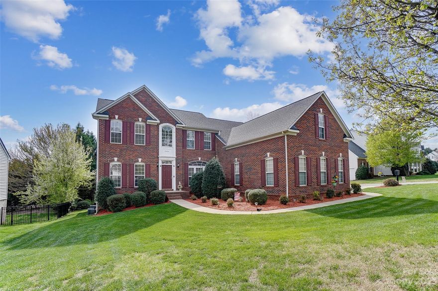 Located in a desired lake front community w/ Pool and clubhouse overlooking Lake Norman. Public boat access just minutes away. 1st floor freshly painted agreeable gray! This 2-story basement home boasting 5,300+ additional unfinished ready for your touches. Primary bedroom on main level. 2 story great room, 3 car garage, highly rated schools,  & low taxes. Arriving you'll notice the beautiful curb appeal, Walk inside to high ceilings and a great floor plan. Office space with built-ins, large dining room, and a kitchen that overlooks the 2-story living room. Enjoy your coffee in the morning room or on the private deck overlooking backyard. Upstairs provides 3 large bedrooms, 1 with an ensuite, plus a huge bonus room above garage. All Bedrooms have built in custom closets. Downstairs you'll have a an open & Bright walk out basement ready for your touches. Plumbed for kitchen/bath & back room wired for theater. Roof and Carpet replaced Last Year. Lakefront pool and launch site steps away.