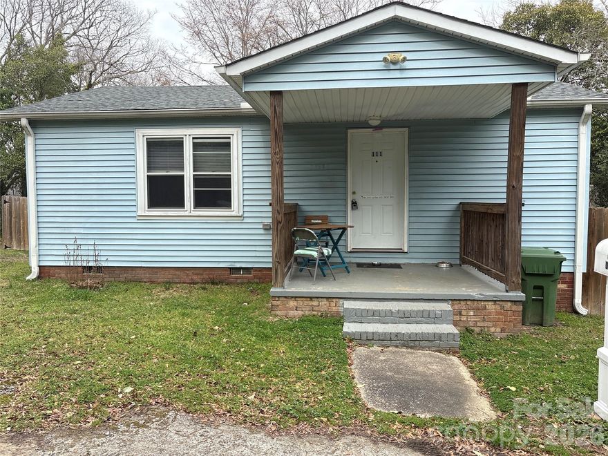 Welcome to 111 Magnolia Lane in Lancaster, South Carolina, a charming ranch-style home that blends comfort, simplicity, and opportunity in an inviting setting. This cozy residence features 2 bedrooms and 1 full bathroom sprawled across 777 square feet of thoughtfully laid-out living space, ideal for first-time buyers, downsizers, or investors alike. Built in 1968, the home sits on a level, fenced lot, offering outdoor space for gardening, relaxation, or play. Inside, you’ll find a functional floor plan with central air and forced-air heating, an electric range, refrigerator, and convenient hall laundry. The classic ranch exterior, vinyl siding, and composition roof lend timeless curb appeal, while a driveway provides easy parking. Positioned in a peaceful neighborhood in Lancaster, this property presents a rare opportunity to own an affordable home in a desirable area with strong potential. With its combination of comfort, charm, and practicality, 111 Magnolia Lane is a must-see!