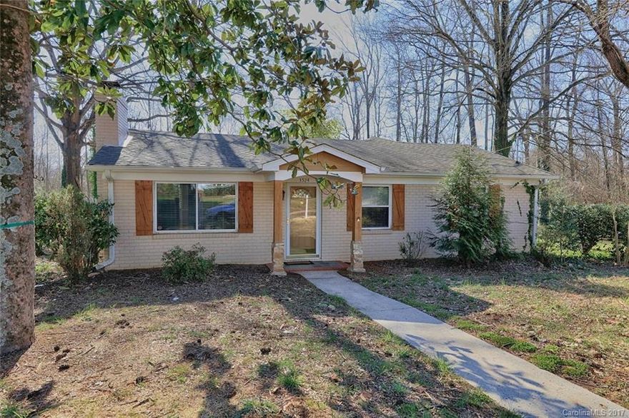 Modern 4 bedroom 2 bath home with historic charm. Walking distance to NODA area and all the shopping, dining and entertainment The Arts District has to offer. A short stroll to the soon to be completed light rail. Large master suite w/cathedral ceilings, large walk in closet & updated master bath. Gourmet kitchen w/ stainless steel appliances & granite counters. Entire interior freshly painted.  French doors lead to wrap around deck perfect for entertaining overlooking large backyard.