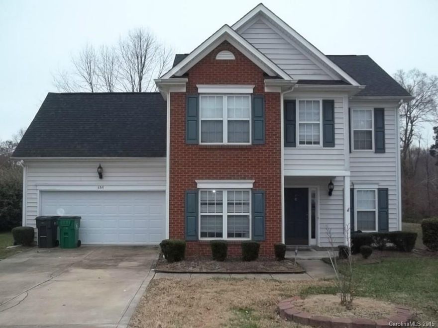 Two-story w/3 bedrooms plus huge recreation room, great room with fireplace, formal dining room, large kitchen with center island, master bath with separate garden tub & shower, laminate floors on main level, formal dining area, walking distance to swimming pool!