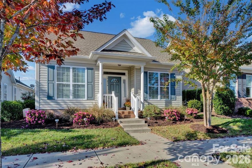 Welcome to this well kept and updated home in the heart of Cornelius. Very active 55+ community with Pickleball, Tennis, Pool, Dog Walk area, Picnic area, Community garden and so many more amenities. The location within Bailey's Glen is convenient to the Pottery and Woodworking Studio, as well as the community garden. Steps away is a well appointed covered gathering area with an outdoor kitchen and shuffleboard court for your enjoyment. The Club House is home to a gym, meeting areas and a speak-easy type room with a pool table and TV's and recliners - perfect for rainy days. This home has been freshly painted, all new LVP, fence added off kitchen patio, and garage floor epoxy. Allergies? Not to worry, owners installed an Air Scrubber Plus system. Move-in ready with refrigerator, washer and dryer remaining.
