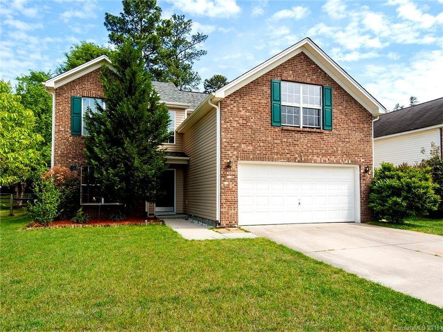 Check out this great home in desirable Tega Cay! This home features an open floor plan in the living area, dining room/office, nice size master bedroom with walk in closet, fenced in back yard, two car garage, and more! Fourth bedroom can be used as a bonus room.