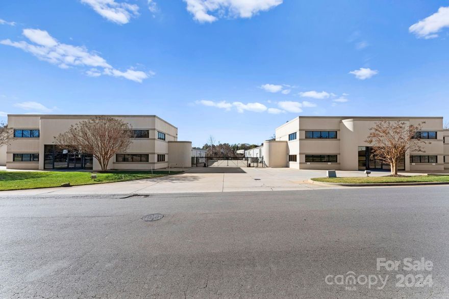 This property is positioned on 3.18 acres in Lakeside Business Park and features two buildings with office space, heavy power, multiple drive-in doors, truck bays, paint booths and additional mezzanine storage space. Conveniently located near I-77 and Hwy 150.