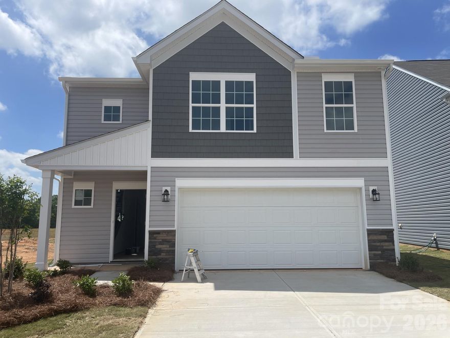 This thoughtfully designed two-story home blends comfort, space, and everyday convenience. The first floor features an inviting open-concept family room that connects effortlessly to the kitchen and breakfast area—ideal for both daily living and entertaining—along with a spacious two-car garage. Upstairs, a flexible loft offers additional shared living space, while four comfortable bedrooms provide room for everyone, including a generously sized owner’s suite designed for relaxation. Plus, our signature Everything's Included program means you will get quartz or granite kitchen countertops, stainless steel appliances, luxury vinyl plank flooring, and so much more at no extra cost! Bakers Creek is a master-planned community of new single-family homes and townhomes with future onsite amenities to include pool, playground and cabana.
