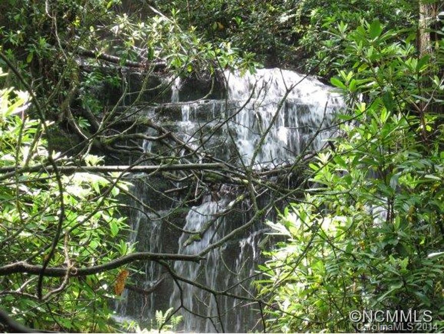 Large acreage with lots of water, streams, and water falls. Large views towards the parkway from the many building sites.  Lots of trails and old road bed on this unique property.  Pond site located below one of the waterfalls. Truly a one of a kind tract located in a beautiful and private area of Transylvania county!Bring all offer, sellers are motivated!