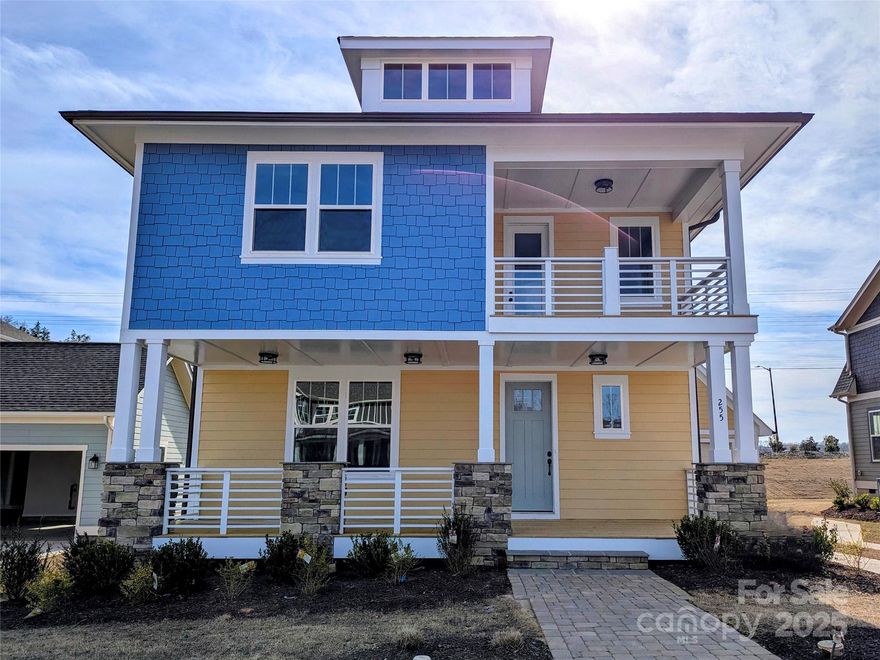 NEW CONSTRUCTION IN RIVERWALK! The Nadin plan is a wonderful 2-story layout with front facing exterior balcony on the second level, and an open first level with bonus room downstairs. The kitchen opens to a wonderful great room space, and includes plenty of room for an informal dining room area. Upstairs, there's a perfect retreat on the balcony with three bedrooms and a laundry room. The perfect layout for all of the essentials!