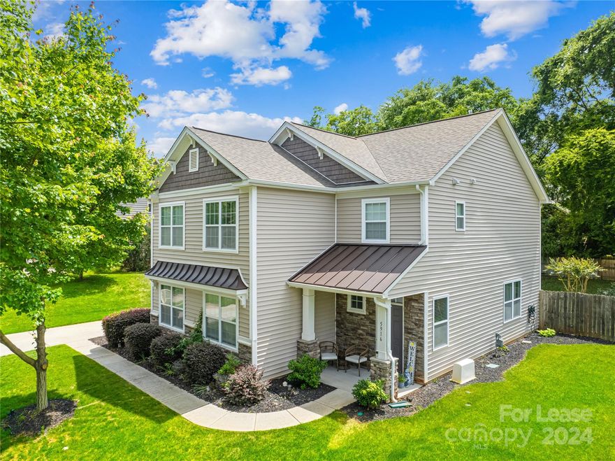 Prime Huntersville location! including brand new Quartz countertops in the kitchen! Featuring 4 bedrooms and 2.5 bathrooms, this property spans nearly 2200 sq ft and has been freshly painted throughout. The main floor showcases an open floor plan between the kitchen, living, and dining room. Stainless steel appliances and breakfast bar in kitchen. The home includes a 2-car garage, 2018 roof and 2023 HVAC and furnace. The expansive primary suite features walk in closets, as well as an additional area for a sitting room, office, large closet, etc. Outdoors, enjoy a large, flat backyard with a privacy fence, and custom back deck ideal for entertaining. Additional updates include brand-new attic insulation and a transferable termite bond. Situated just minutes away from Birkdale Village and Birkdale Golf Club, and close to Uptown Charlotte—placing dining, shopping, and entertainment within easy reach. This home is perfectly poised to provide a lifestyle of ease and distinction.