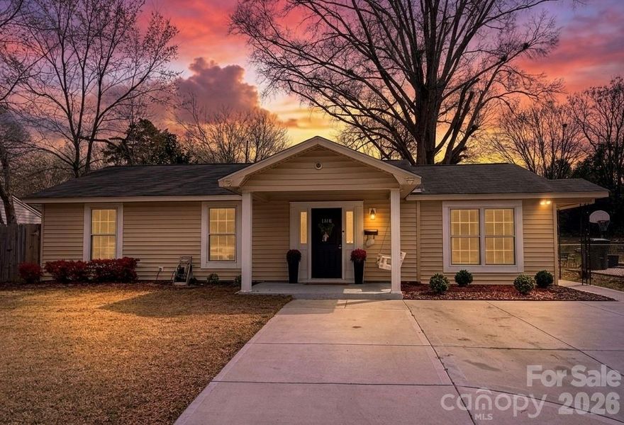 Welcome home to this charming and well-maintained ranch offering comfort, space, and convenience. With four bedrooms and a functional single-level layout, this home is perfect for everyday living and easy entertaining. The spacious primary suite features a walk-in closet, providing a comfortable retreat at the end of the day.

The kitchen is both stylish and practical, showcasing granite countertops, a breakfast bar ideal for casual meals, generous cabinet storage, and a refrigerator that conveys with the home. Just off the kitchen, the cozy den creates a warm and inviting space to relax, watch a movie, or gather with family and friends.

A separate laundry room adds extra convenience and organization to daily routines. Outside, you’ll find extended parking and a detached storage building, offering plenty of room for tools, outdoor equipment, hobbies, or additional storage.

Conveniently located just minutes from shopping, dining, and everyday amenities, this move-in-ready home blends comfort, functionality, and location. Don’t miss the opportunity to make this inviting property your next home!