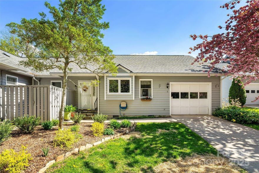 MOTIVATED SELLER! Discover easy living in this well-maintained, single-level home in the sought-after Llama Vista neighborhood! This charming creek-front property features:* 2 bedrooms* 2 bathrooms* * Functional updated kitchen* * A spacious living room that flows into a sunroom/office* An oversized one-car garage* A large screened-in porch perfect for relaxing by the creek. With low-maintenance living and convenient access to all of Black Mountain’s attractions, this home is a must-see! This home had water only in the crawl space during Hurricane Helene, as did other homes in the Llama Vista, Phase II community. Only one home had more significant damage. Since this event Llama Vista, Phase II has worked diligently under the guidance of consultants from TOBM Stormwater Dept., U.S. Army Corp of Engineers, and Wildlands Engineering to implement all recommended property modifications for future flood mitigation.