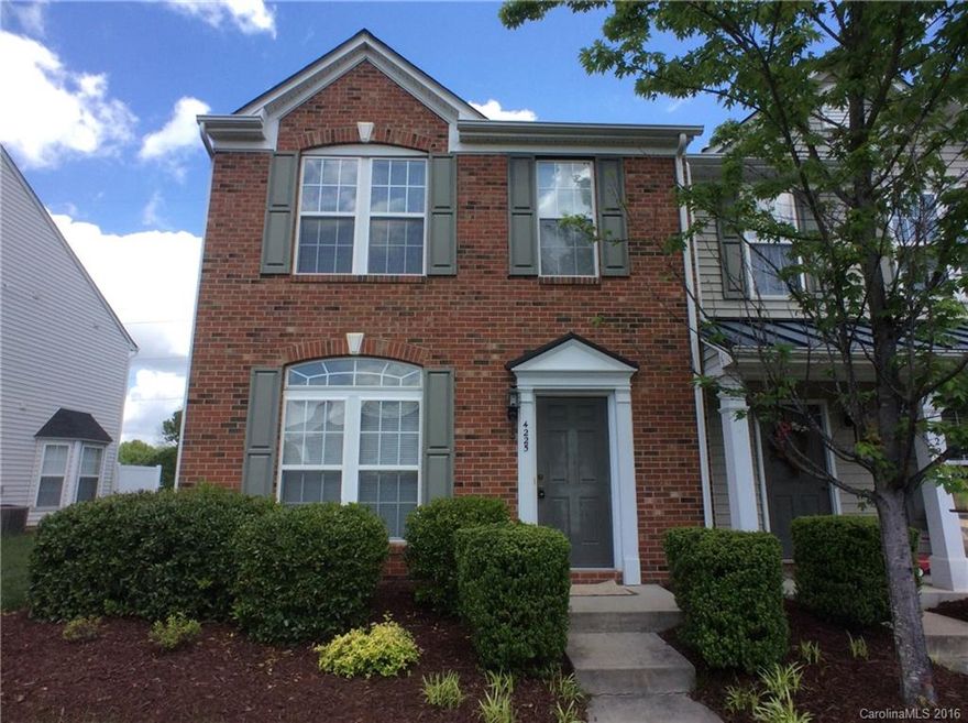 Elegant brick-front end unit has brand new carpeting and plenty of extra windows for natural, bright lighting. Open floor plan features living room and upgraded galley kitchen with raised panel cabinets, mosaic tile backsplash, breakfast bar and breakfast area. Sunroom is ideal for use as home office. Dual master suites are upstairs, both with spacious closets and private baths. Relax on semi-private patio or enjoy community pool and cabana! Easy access to interstates, shopping and dining.