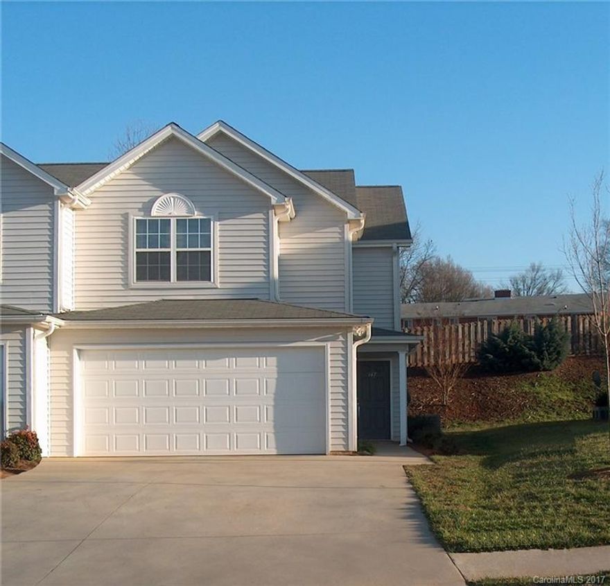 Nice two story 4 bedroom/2.5 bath attached cluster home with two car garage. Includes stove, refrigerator, dishwasher, microwave and disposal.  Outside Patio and private yard. Lots of Storage. Small/medium indoor pets allowed(additional fees apply). Special! Washer and Dryer included at no extra charge!