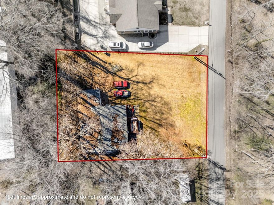We are excited to present this 0.27 acre residential lot, situated along the bustling Concord Parkway (Highway 29) in the vibrant heart of Concord. Zoned as R-V (Residential Village), this offers a multitude of opportunity for development from Single-Family Home use to the potential for Small Multi-Family units such as duplexes or triplexes.

Utilities and water were run in previous years, so there is no tap fee.  There is a detached garage on the lot that comes 'As Is' or can be redeveloped by buyer.