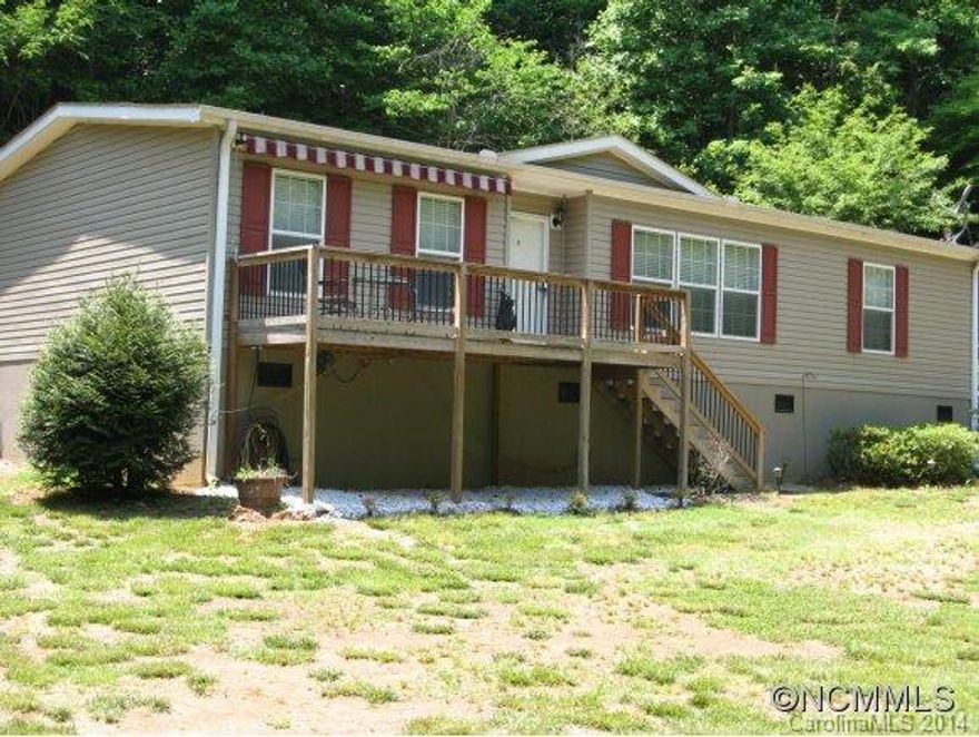UNIQUE 2010 HOME, ON 2 ACRES, WITH 1000 FT. OF STREAM FRONTAGE...LOCATED ON FETA TRAIL, THIS IS PERFECT YEAR ROUND OR VACATION HOME IN PRIVATE SETTING, WITH SCREENED PORCH AND DECK OVER STREAM, WITH BARBECUE.