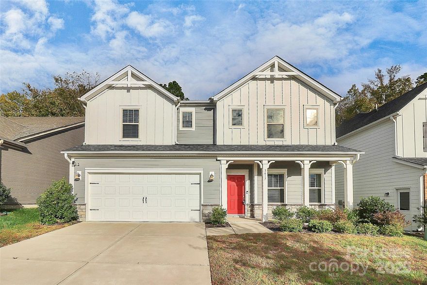 This spacious 5-bedroom, 3-bath home in Kellswater Bridge boasts over 3,100 sqft of usable space with storage everywhere you turn. Every bedroom has a walk-in closet, the pantry is a true walk-in pantry, and the kitchen is loaded with cabinets, an oversized island, and double oven. The open main living area flows beautifully for entertaining, while upstairs offers a huge loft perfect as a second living space. The oversized primary suite includes a massive walk-in closet, double vanity, and tiled shower. Even the laundry room is extra large for added function. The fenced backyard backs to trees, providing privacy and room to relax. Kellswater Bridge offers resort-style amenities: pool, clubhouse, fitness center, tennis, volleyball, basketball, playground, dog park, and direct Greenway access. Cable and internet are also included.