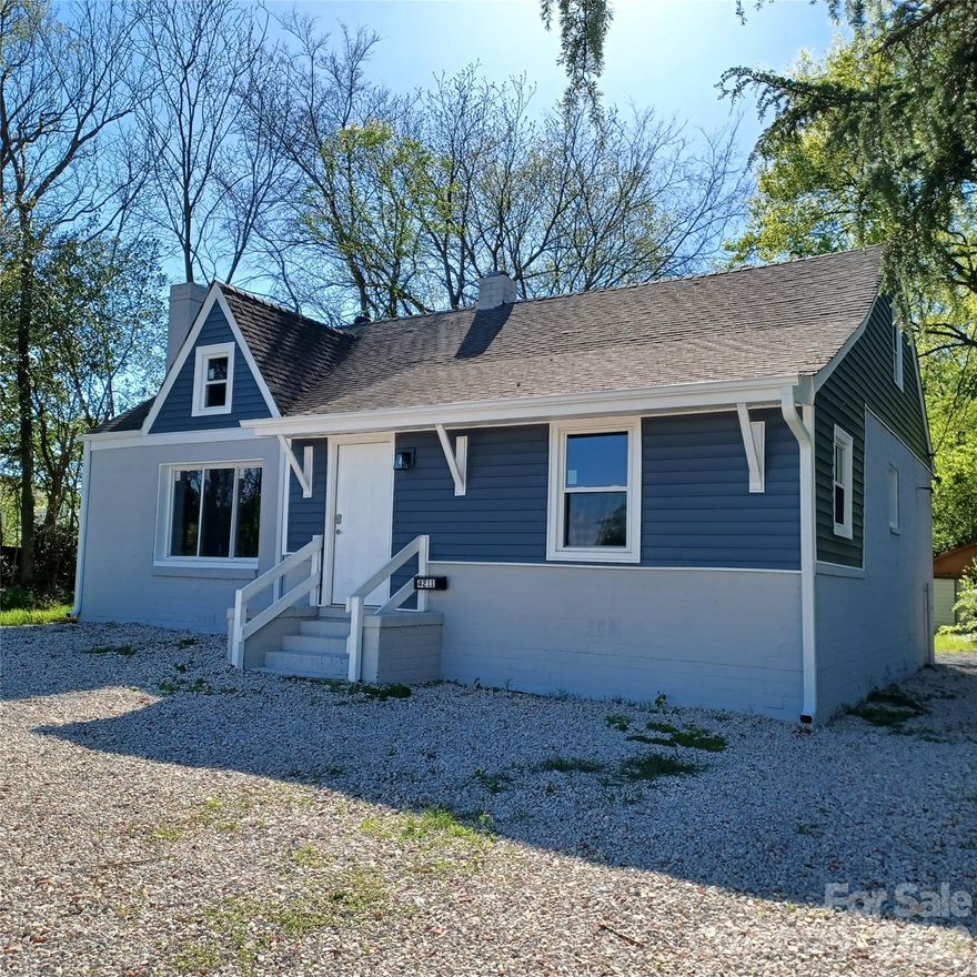 Move-in Ready Excellent Home Remodel. Special Financing available, Beautiful 1930's vintage home with extra half story featuring 13 x 20 Bonus Room Great for Home Office, Easy access to I-85, I-485, and I-77, Only minutes to Great Restaurants, breweries, and shopping, Quick access to Charlotte Douglas Intl Airport, Uptown Charlotte, 1930's Vintage Older Home Charm Home features Fully Updated kitchen with new cabinetry, Counter Tops and Subway Tile, Featuring all Stainless Appliances, New Stove, New Microwave, New Dishwasher, and New Refrigerator, New Disposal and Ceramic Tile Bath with Huge Shower, Smooth Floors and New windows throughout, New Roof, Freshly painted, New HVAC, Home includes Basement 26 x 12.75, Home also features a workshop garage perfect for home based business, Less than 15 minutes to Charlotte Premium Outlets, Discovery Place Science Museum, Ray Splash Planet, and Less than 20 minutes to Concord Mills Mall.