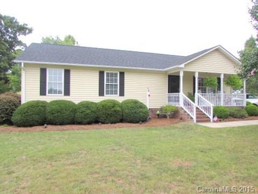 Adorable 3BR/2BA in well established neighborhood. Home features open living room, breakfast area, wood flooring, large master suite with updated bathroom and neat as a pin. Enjoy being outside with over an acre, fenced yard, detached storage w/ a lean-to and deck. Don't miss out on this one!!!