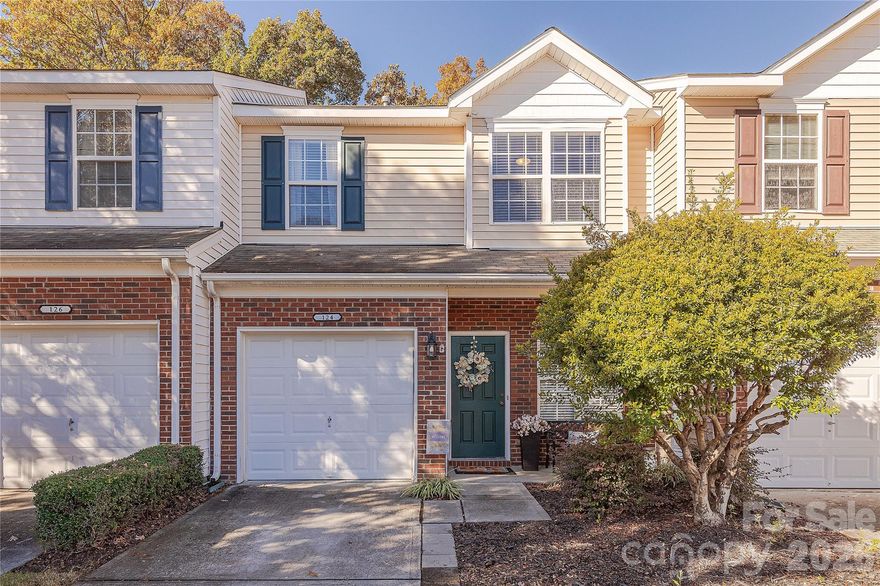 Adorable 3 bedroom townhome in the heart of Stallings. Open concept living on main floor featuring ample cabinet space, LVP flooring in kitchen and a spacious laundry room. 3 bedrooms and two bathrooms on the second level.  Private outdoor patio and walkability to Downtown Stallings or Chestnut Shopping Center. Enjoy amenities of pool and pond!