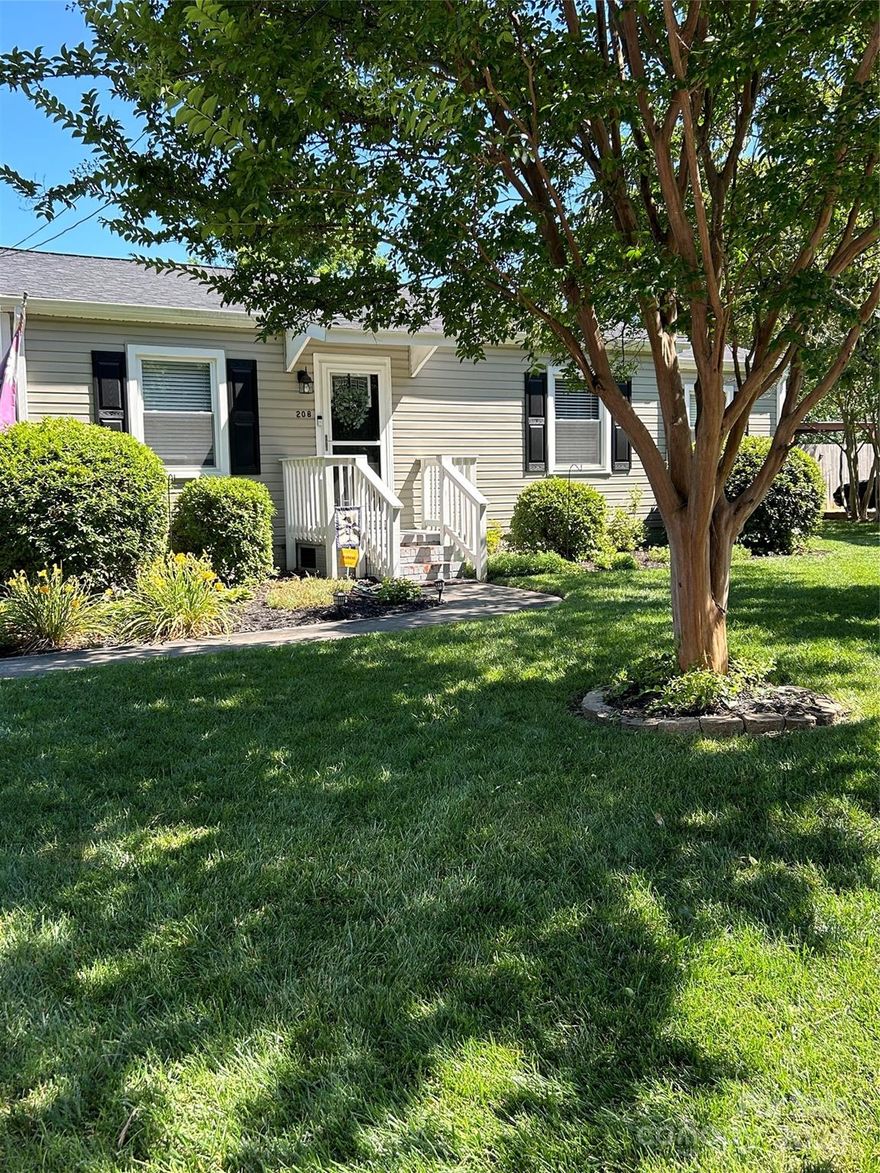 At no fault of the seller this adorable property in downtown Fort Mill is returning to the market!  Easy walk to Main Street and Walter Elisha Park!  Adorable, fully updated cottage home.  Three bedrooms and 2 full baths.  Carport.  Fenced oasis backyard with covered patio, fiirepit, raised bed garden - immaculate. Renovations include all new flooring, cabinets, countertops, lighting, appliances.  NO HOA! Convent to restaurants and downtown events.  Excellent Fort Mill Schools, greenway and more.  Must see this one!