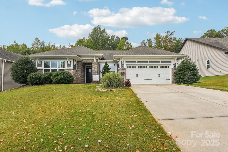 2017-1 story ranch home, brick with hardboard siding, 3BDRM/2.5 BTH, 2200+ sq. feet. Must see almost new in-ground CUSTOM Gunite salt water pool, heated, custom patio, extremely private and wooded, ( minutes from Ballantyne bowl area), On a Cul-de-sac.Special features include: engineered hardwood floors, formal dining room with trey ceiling, two front bedrooms with jack-and-jill bathroom with dual sinks, open floor plan with many upgrades throughout! The greatroom features a full stone fireplace with gas logs, multiple windows for all the natural light, and a dream kitchen with eating area,  large center island, granite counter tops, upgraded light fixtures, herringbone tile back splash, a full wall of gourmet cabinets, 5 burner gas range, and stainless steel appliances. Off the garage is a drop zone area with built in desk & storage space, as well as the laundry room w/ built in cabinets. The over sized owner's retreat features a trey ceiling, & spa like ensuite bathroom w/ dual sink vanity, an extended tile/glass shower, and a large walk in closet. Enjoy time outside overlooking the professionally landscaped,  ( QUIET),  private, tree lined (berm) & fenced in yard, pool, on the extended paver, salt water pool, patio. (Perfect for entertaining). This home is minutes to Ballantyne area, Hwy 521 shopping, restaurants, great schools, low taxes and if retired South Carolina offers benefits to seniors.