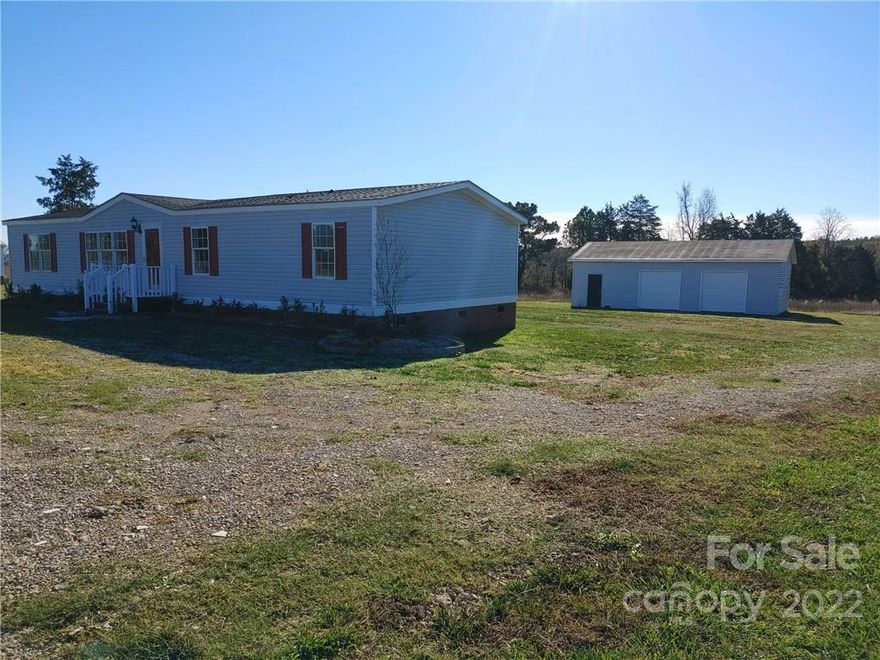 Totally renovated home in country situated on two acres with a nice 24 x 40 workshop out back. New heat, appliances, cabinets, roof, decks, and much more.  Easy access to I77 for Charlotte or Columbia.