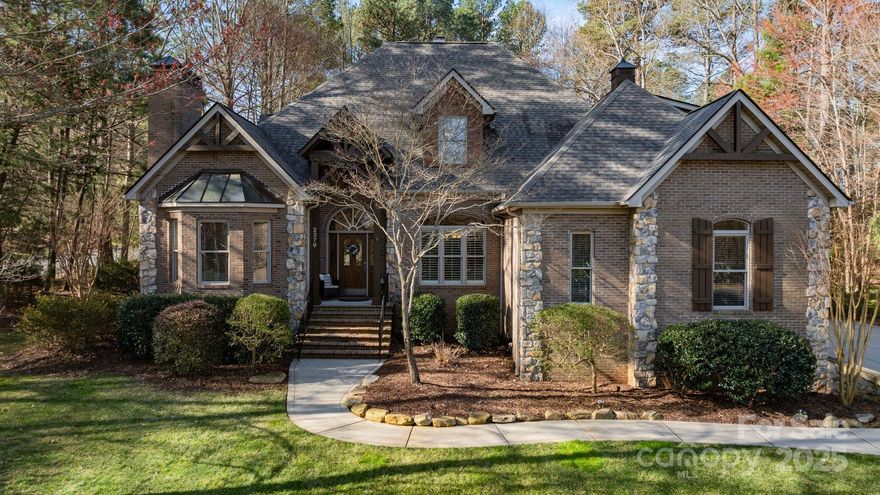 Beautiful Northview Harbor w a DEEDED BOAT SLIP. From the moment you walk in the front entrance you are welcomed in by the beautiful foyer, w winding staircase, and into an open concept home. Main floor primary suite w main floor living. Generous size dining room for large gatherings. Built in cabinets in LR. Gas fireplaces in both front LR and family room. The backyard oasis is an entertainers delight. Outdoor kitchen w a large patio and wood burning fireplace adds to the charm of the home. The pool, tennis courts, and playground are conveniently located across the street(s). Off site deeded boat slip (F37) is at the end of Northview Harbour Dr. Sherrills Ford is bustling. Many new business are now calling Sherrills Ford home. Approx 10 min to grocery store & restaurants. Dental, medical, Veterinarian, all within proximity to Publix. Appts start Friday 3/14. House listed below appraised value.