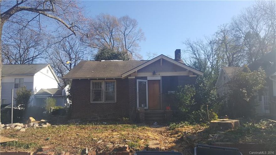 Come see this PREHAB in up and coming location! Seller makes no representations. Home sold as is. Great for investment. Many new builds/remodels on street and in neighborhood. Home has been cleared out/gutted!