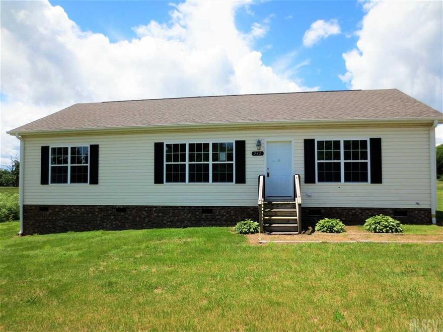 REDUCED! Certified modular w/country setting is surrounded by open pasture & located on a cul-de-sac street. Home features a split bedroom floor plan, laundry room & kitchen with nice cabinets and counter tops. The master bath features a garden tub, shower, dressing table w/tall double sink vanity. Level .59 acre lot & community well. Property is owned by US Dept. of HUD. Case # 381-806107, IE (insurable w/repair escrow), subject to appraisal.  Property owned by US Dept. of HUD. “Sold As-Is, Where-Is” without repairs or warranties and is FHA insurable with escrows, subject to appraisal. Seller, its agents and/or assigns make no representations or warranties as to property condition. HUD Homes are sold “As-Is.” Pre-1978 properties include LBP Notices. Buyer and their agent to verify all information including schools, SF, and all systems. Seller may contribute up to 3% for buyer’s closing costs but only if requested on line 5 of the electronic bid submission. EQUAL HOUSING OPPORTUNITY.