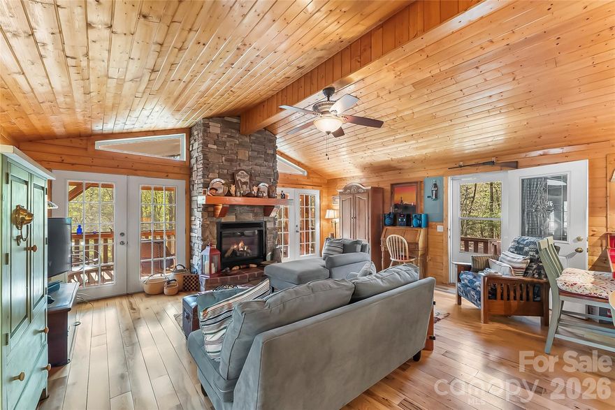 Tucked away in the woods between Marion and Old Fort, this absolutely precious 1 bedroom, 1.5 bath home captures the true essence of a cozy mountain retreat. Nestled on just under an acre, this property offers the perfect blend of privacy, charm, and convenience.
Step inside and you’ll immediately feel the warmth of the cabin-style interior, highlighted by abundant wood finishes and a stunning custom stone fireplace with a handcrafted mantle as the centerpiece of the living space. The thoughtfully designed layout includes a spacious primary suite and an additional half bath for guests.
Enjoy peaceful mornings and relaxing evenings on the screened porch, surrounded by nature. A unique custom “dumb waiter” adds both character and convenience, making it easy to bring groceries into the home.
Ideally located with easy access to Marion, Old Fort, I-40, Black Mountain, Asheville, the Blue Ridge Parkway and all things Blue Ridge Mountains! This charming getaway is perfect as a full-time residence, vacation home, or investment opportunity...and the seller is leaving most of the furnishings!