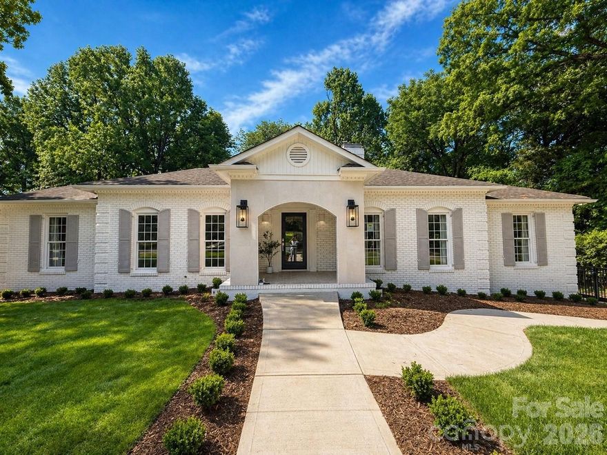 5,200SqFt completely reimagined, this stunning 2026 fully permitted renovation at 2823 Wickersham offers the perfect blend of modern luxury and an unbeatable location. Ideally positioned between SouthPark and highly sought-after Myers Park (and its top-rated schools), this home delivers both convenience and luxury in one of Charlotte’s most desirable areas.

Every detail has been thoughtfully curated, featuring custom cabinetry, high-end appliances, designer lighting, and beautifully updated bathrooms that elevate both style and functionality. The refreshed layout creates a seamless, open flow ideal for everyday living and effortless entertaining.

The basement level has been intentionally left open-plan, offering a rare opportunity for the next owner to customize the space to fit their lifestyle—whether as a private gym/spa, studio, secondary living quarters, home theater, or a dedicated space for entertaining and hosting.

Step outside to enjoy the newly enhanced yard and landscaping, transformed into a private oasis—an inviting retreat that feels worlds away while still being moments from everything. Pool renderings are for visualization purposes only (installation is not included in the list price).

With high-quality renovations throughout and priced competitively, this home represents exceptional value in a premier Charlotte location—with ample opportunity for a buyer to further personalize and add value while remaining aligned with neighborhood comparables.