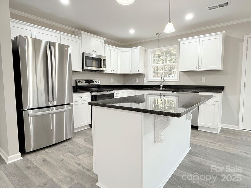 New Home – Now Accepting Future Homeowners!

You know that feeling when you walk into a house and just know it’s “the one”? Well, prepare to be smitten because this 3 bed, 2-bath beauty is checking all the boxes! 

Let’s talk kitchen goals—a large island (big enough for snacks AND unsolicited life advice from relatives), gleaming granite countertops, recessed lighting, & tons of windows- because natural light is the best filter, right?

The open-concept layout means you can cook, entertain, and still keep an eye on who’s sneaking an extra slice of cake. The primary suite? An oasis. The back patio? Perfect for BBQs, lazy mornings, or just staring at your huge yard wondering if you should finally get a riding mower. 

Sitting on almost an acre, there's room for pets, parties, or even that garden you've been pretending you'll start.  Don't wait - this home won't last longer than a carton of ice cream in a heatwave!