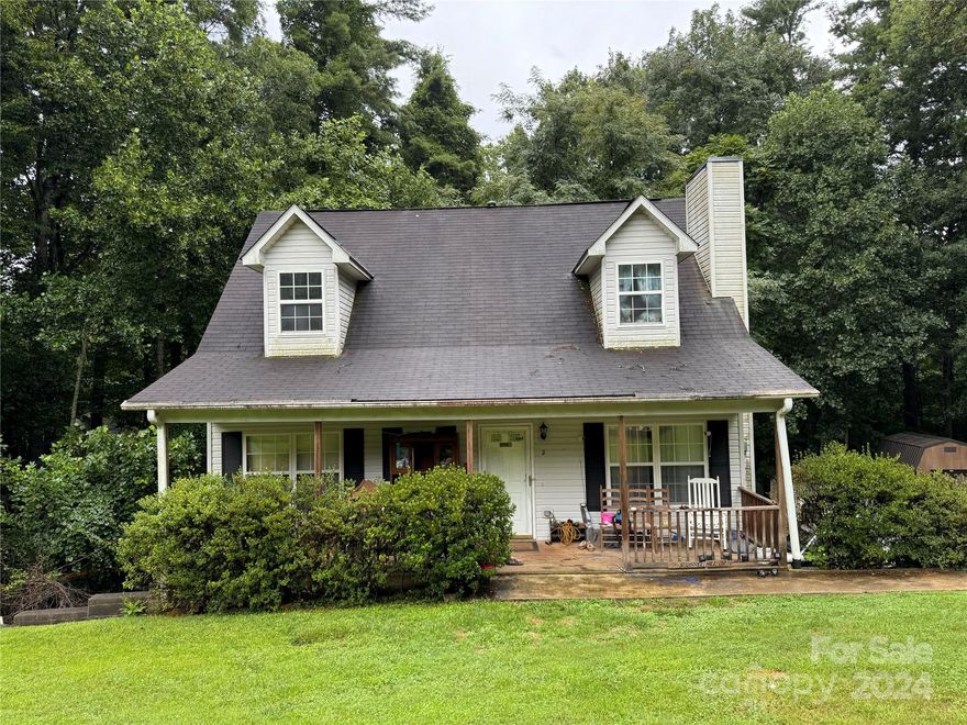 This home located in Weaverville is a great opportunity for INVESTORS and Cash Buyers looking to buy in the beautiful setting of Western North Carolina. It is a Cape Cod Style home in need of some TLC, but overall an affordable opportunity for investment to fix & flip, rent or simply fix into your own future home. This 3/2 with a basement garage is in a quaint neighborhood and on a 1.26 spacious lot. Make Weaverville your future home and be convenient to many surrounding towns for entertainment, night life and restaurants.