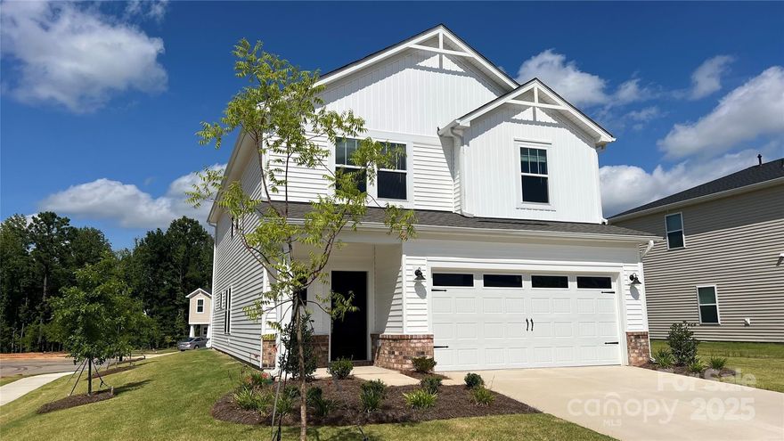 Brand new, energy-efficient home available! Cheer on your favorite team on the big screen in the second-story loft. Down the hall, the primary suite boasts dual sinks, a spacious shower, and walk-in closet. On the main floor, a guest bed and bath will make visitors feel right at home. Located in the charming town of York, SC, Monterey Park offers a series of two-story, three- to five-bedroom homes from the $300s. Conveniently situated near local shopping, dining, parks and greenways in addition to onsite amenities, including walking trails and a playground, there is something for everyone. Easily access Hwy 5 and 49, making morning commutes a breeze.  Each of our homes is built with innovative, energy-efficient features designed to help you enjoy more savings, better health, real comfort and peace of mind.