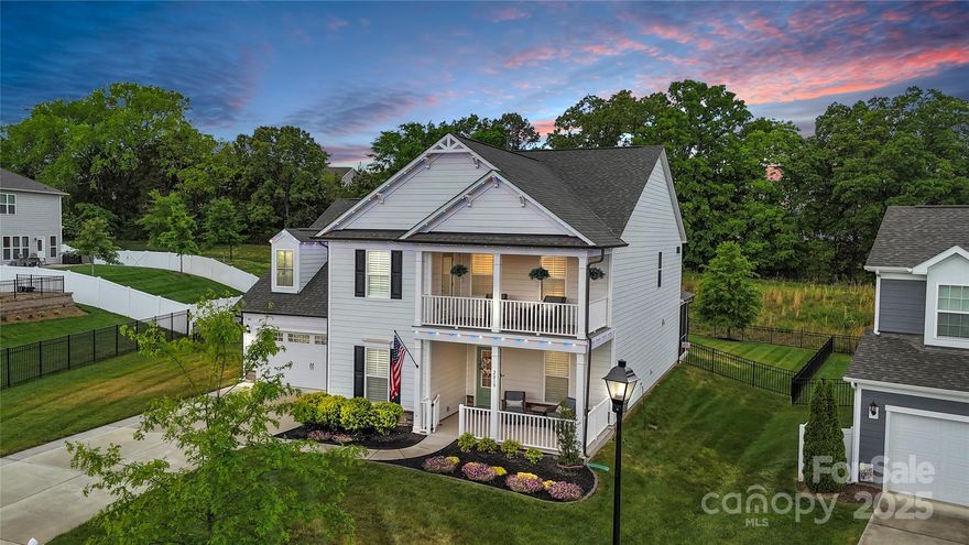 Nestled on one of the best lots in the highly-sought-after McCullough Community, 2019 Taylorcrest Drive is the perfect place to call Home Sweet Home! 

Features include: open floorplan with natural light, 4 Bedrooms and 1 additional Bedroom/Flex Room (5 BR), 2.5 Baths, a private home office, a formal designated dining room, tons of storage space, a giant finished garage, a butler's pantry, a wet bar, a gourmet extended kitchen, a cafe area, a screened-in back lanai, an upper level balcony, a main level spacious, covered porch, gas range, mud/drop zone, entire home freshly painted, upgraded flooring (See Attached Renovation List for Full Details)! 

Located in the Fort Mill section, resort style amenities include 2 pools, tennis courts, walking trail (soon-to-open access to Pineville trails), dog park as well close proximity to shopping, dining, theme park attractions and uptown Charlotte all with the SC taxes and Fort Mill school districts.