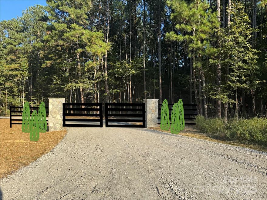 Serenity Creek is a rare, private, soon-to-be gated, subdivision of country estates located in Waxhaw, NC. Designed for extreme privacy & natural beauty, this thoughtfully planned community consists of four large-acreage lots that back up to the gently flowing waters of Waxhaw Creek. This tranquil setting offers both security & a sense of peaceful seclusion. Towering hardwood trees fill the landscape, creating a peaceful, wooded environment with a timeless appeal. The land is level, offering endless opportunities for outdoor recreation, including the care and keeping of horses and other farm animals! Lot 2C has been evaluated by a soil scientist & comes with a designated 4-bedroom septic area, making the land build-ready for your dream home. Bring your own builder & plans, or allow us to recommend one of our preferred builders to assist you. A well-constructed gravel driveway will be in place during all home construction.