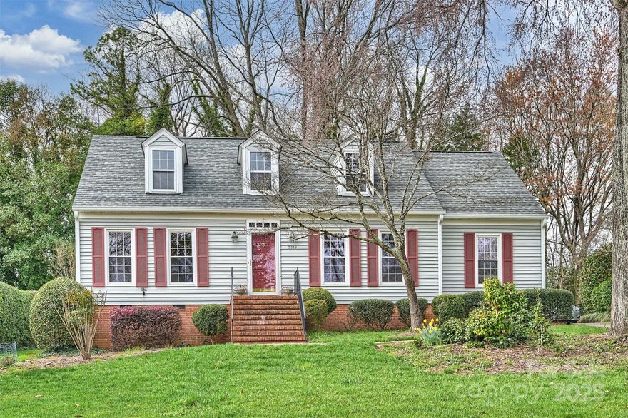 MULTIPLE OFFERS RECEIVED. Highest and best due by Sunday 3/5 at 9:00 pm. Located in popular Beverly Woods East, this 5 bedroom and 2 bath home has the primary bedroom downstairs. New roof and gutters in fall 2022 and new HVAC 2021. Majority of windows are updated insulated vinyl windows. Home has original hardwood floors everywhere except kitchen and baths. Custom-made solid wood cabinets in the kitchen, freshly painted interior, and over 450 sq. ft. of walk-in attic for future expansion. The level and private backyard has space for a detached garage. Resales on this street are extremely rare! Beverly Woods Swim club is close by with optional memberships available. Don't miss this opportunity to be in a great community close to Southpark.