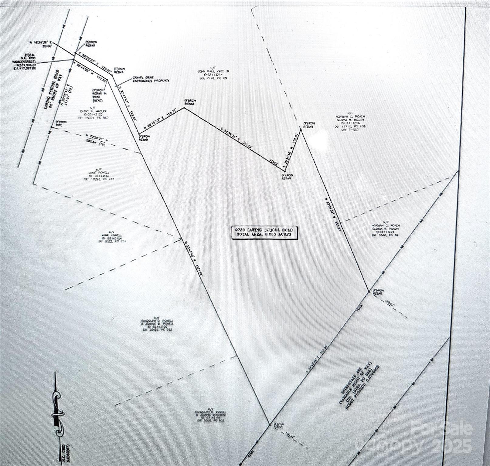 9720 Lawing School Road