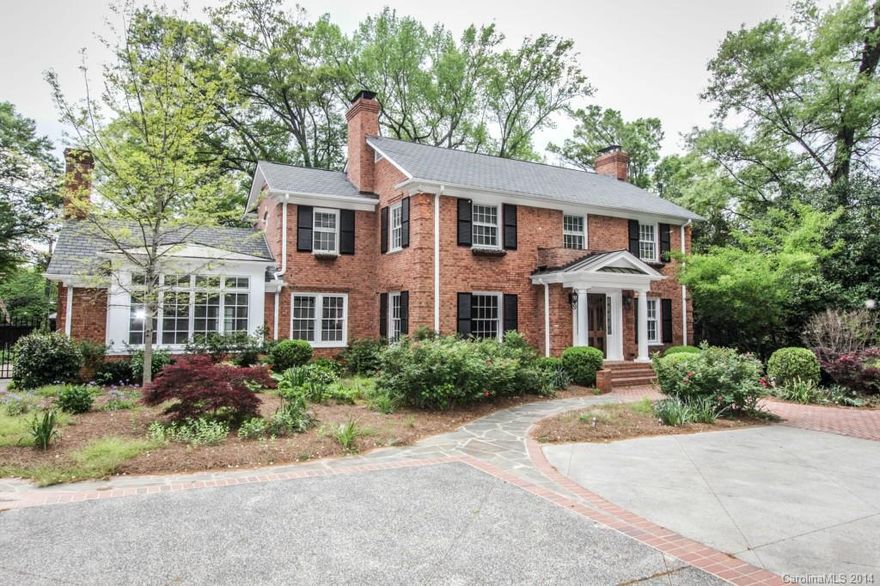 Huge price reduction! Charming Myers Park home with extensive renovation and addition in 2008. Chefs kitchen featuring Viking appliances.