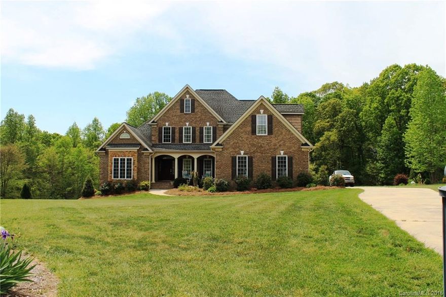 Exquisite 5BR/3.5BA home on 1.53 acre cul-de-sac lot great for entertaining! Beautiful moldings. Gourmet Kitchen with Travertine tile & SS appliances. Huge Master with sitting area, his & her closets, whirlpool tub, lg shower. Formal Dining Rm with coffered ceilings & wainscoating. Stacked stone gas FP in Great Rm. Covered back porch leading to hot tub with Bluetooth surround. 3-car attached garage. Backyard is all ready for your inground pool.