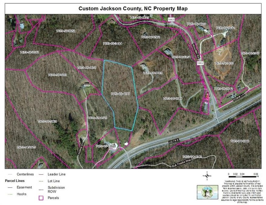 Build your dream home on this 7.10 acre tract. Easy access for year round living. Centrally located between Waynesville and Sylva for quick shopping trips. Just minutes to the Blue Ridge Parkway and offers convenient Interstate access to all WNC has to offer.