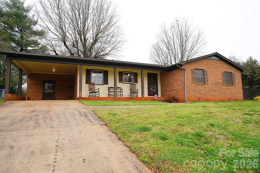Charming ranch nestled in an established neighborhood in Statesville! This 3-bedroom, 2-bath home offers comfortable single-level living with a functional layout.  The bonus room adds a nice space for guests to relax, a home office, or recreation area.  The spacious living area features abundant natural light and a cozy fireplace, perfect for relaxing or entertaining.  The kitchen provides ample cabinet space and flows seamlessly into the dining area.

Step outside to enjoy a nice backyard with plenty of room for outdoor activities, gardening, or pets. The property also includes an area ideal for grilling and gatherings. Conveniently located near shopping, dining, and major highways, this home offers both comfort and accessibility.

Don’t miss this great opportunity to own a solid home on a generous lot in a desirable area!